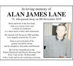 ALAN JAMES LANE